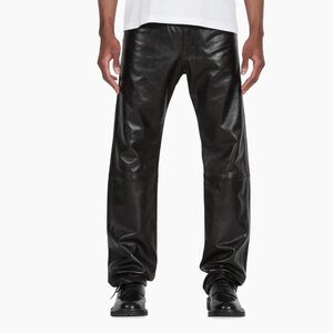 Purple Brand Men's  Leather Pants 32